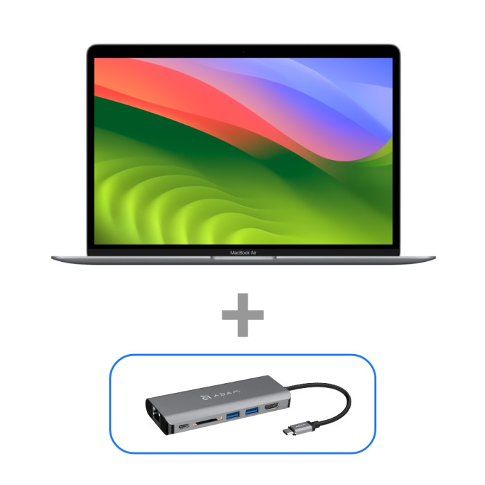 MacBook Air 13-inch and Adam Elements Bundle